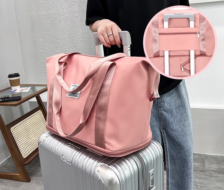 Túi Xách Du Lịch Cỡ Lớn 2 Tầng Boxelo🍀FREESHIP🍀Túi Du Lịch Đa Năng Nam Nữ Đựng Quần Áo Mỹ Phẩm - Trùm Túi A1 01