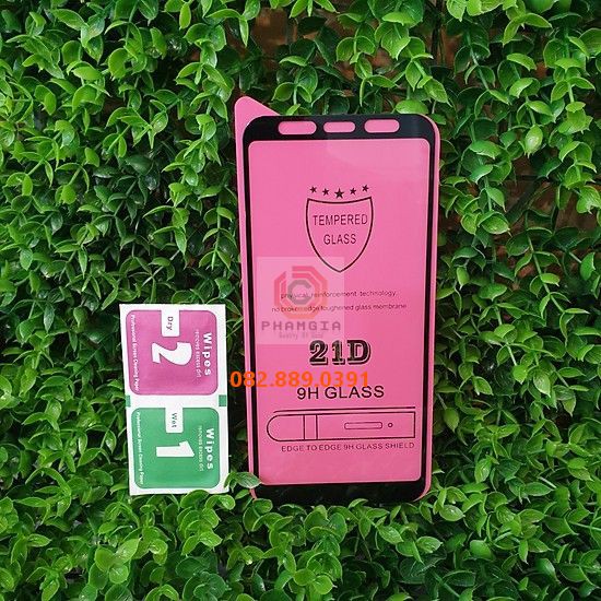 Kính cường lực samsung a6 plus cường lực full keo full màn hình 5d