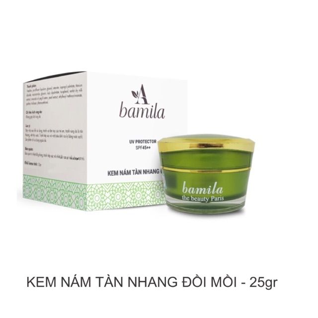 Kem nám tàn nhang đồi mồi 25g Bamila