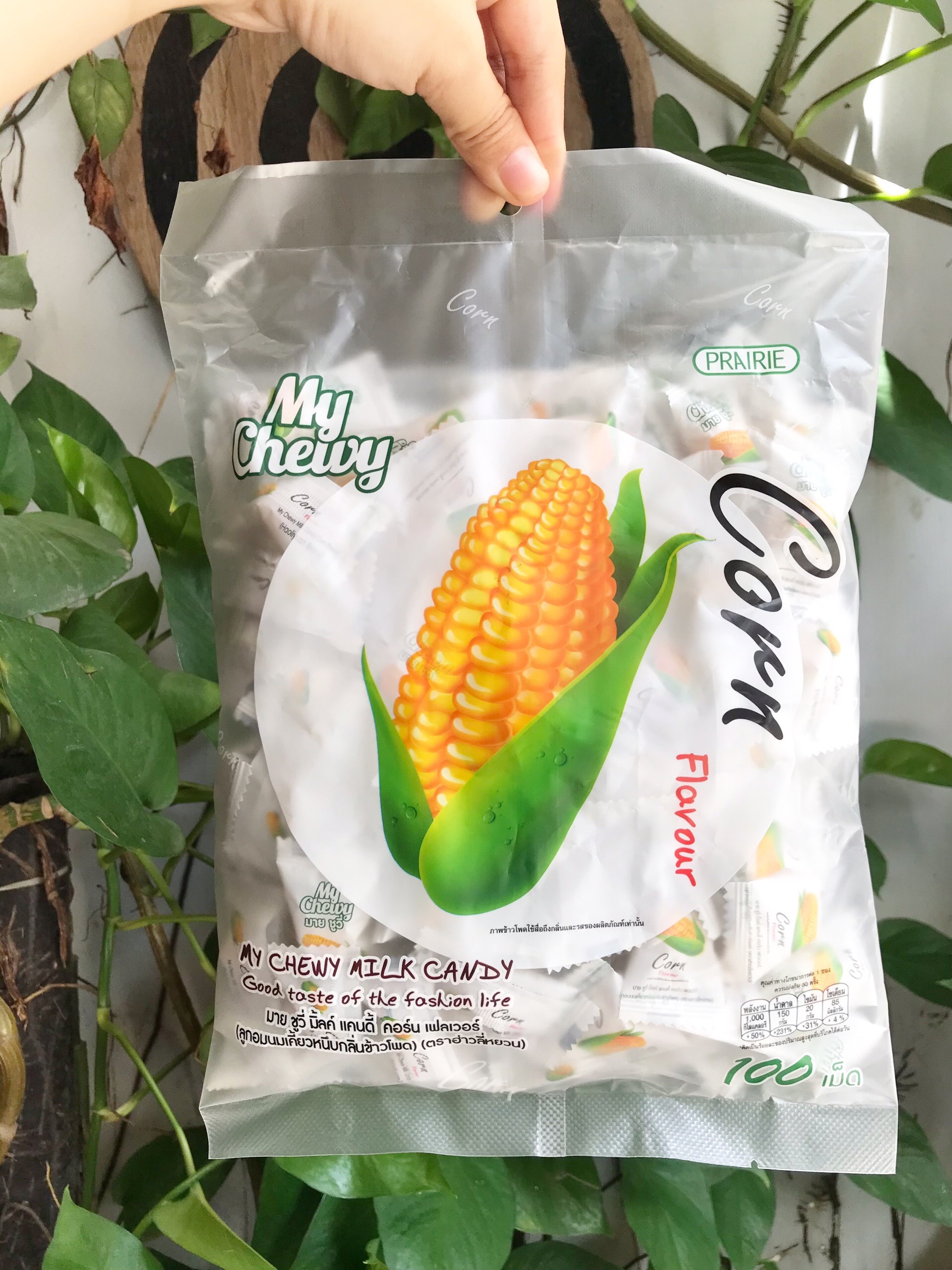 Kẹo Sữa Mềm Dẻo Thái Lan Hương Bắp Milk Soft Candy (Gói 360g)