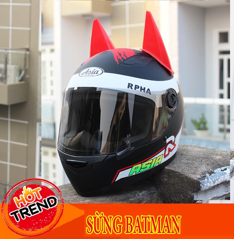 Sừng Gắn FULLFACE - Sừng BATMAN
