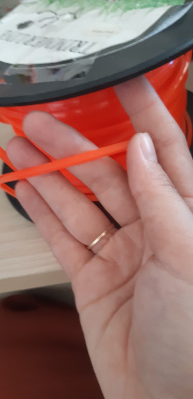 Cước cắt cỏ vuông 3mm (20m)