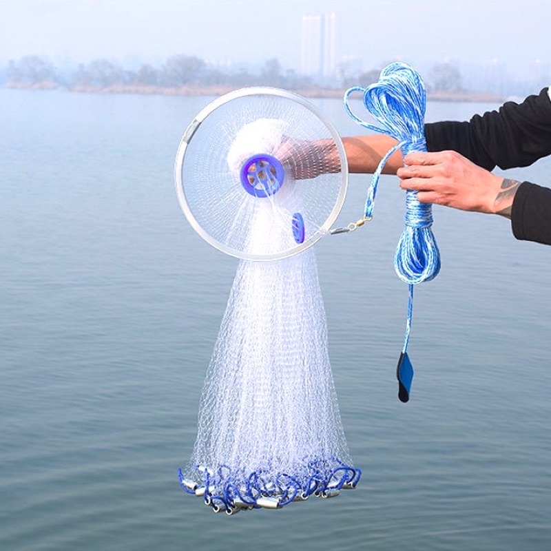 Chài bắt cá đĩa thái lan - cam kết bảo hành đổi trả