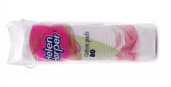 BÔNG TẨY TRANG HELEN HARPER (80 miếng/gói)