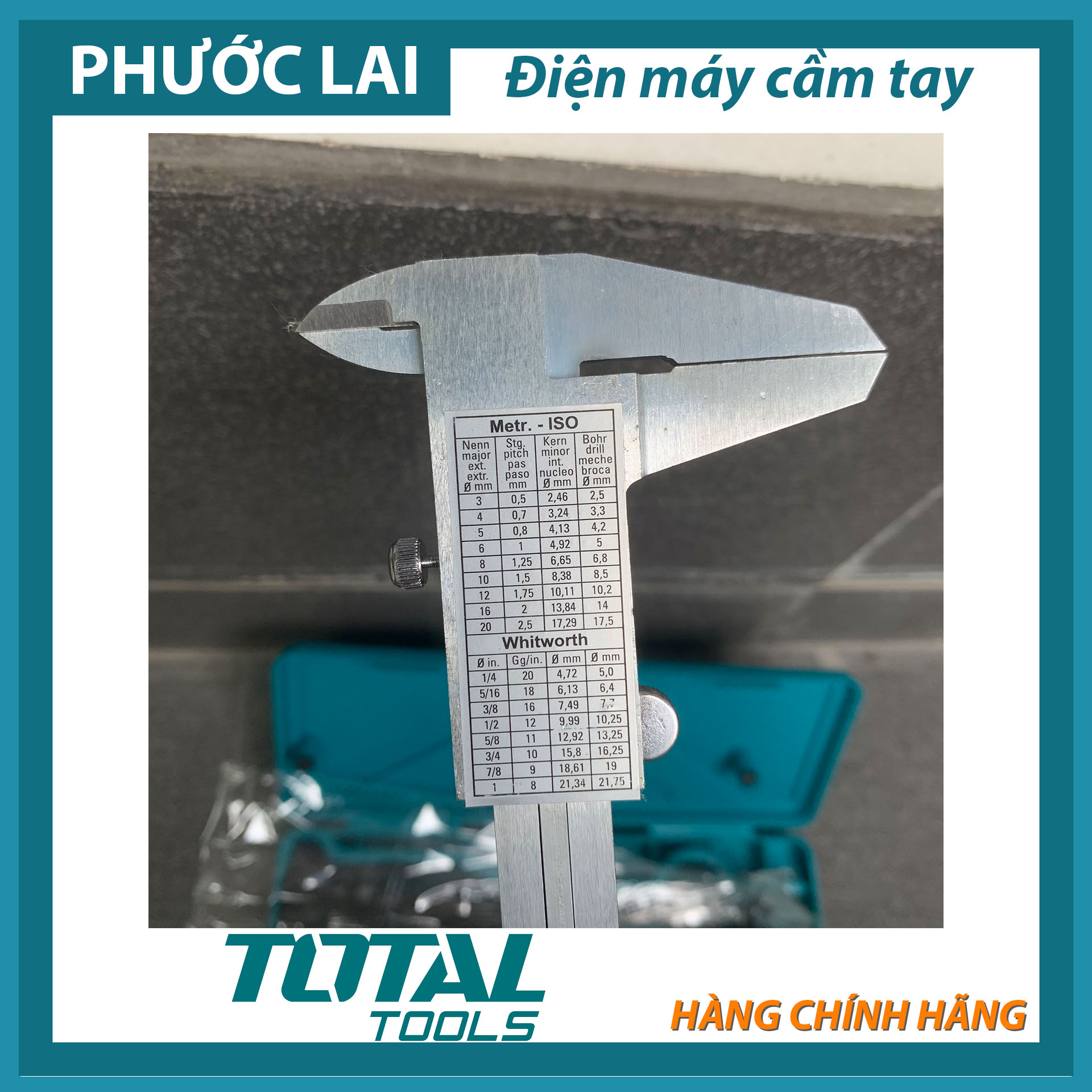 Thước kẹp cơ 0-150mm Total TMT311501