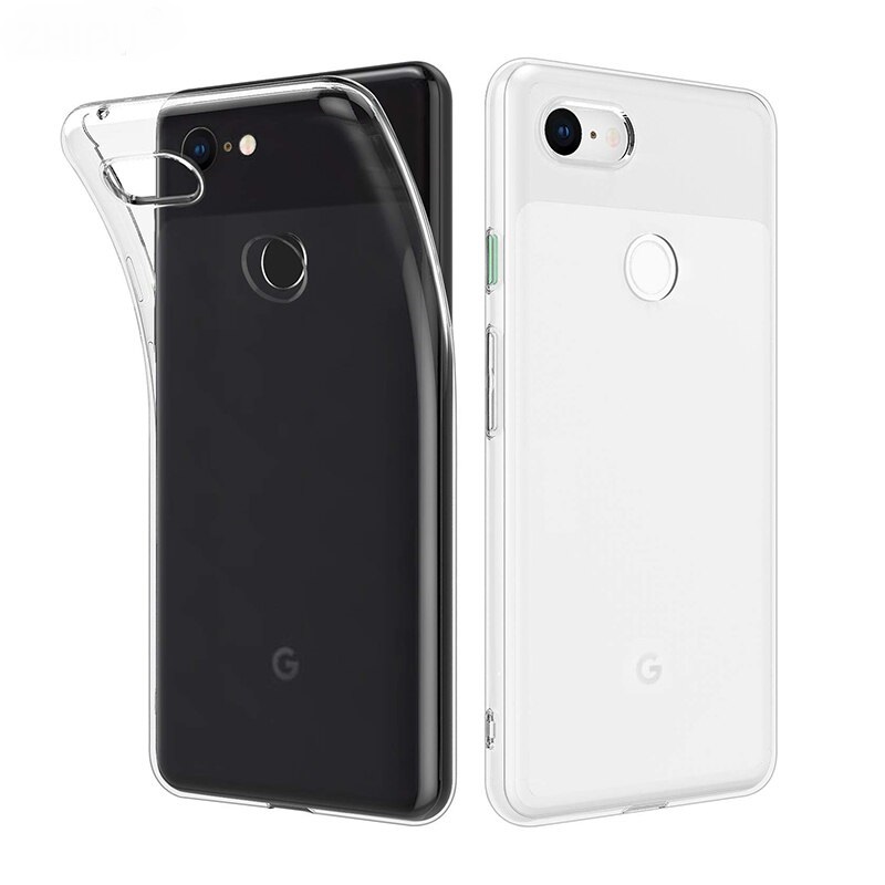 Ốp dẻo trong suốt cho Google Pixel 3 (trắng nhám)