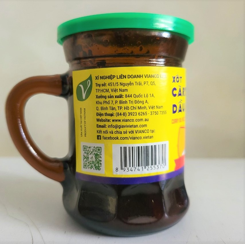 [Ly nhỏ 50g] XỐT CÀ RI DẦU [VN] VIANCO Curry Oil Paste