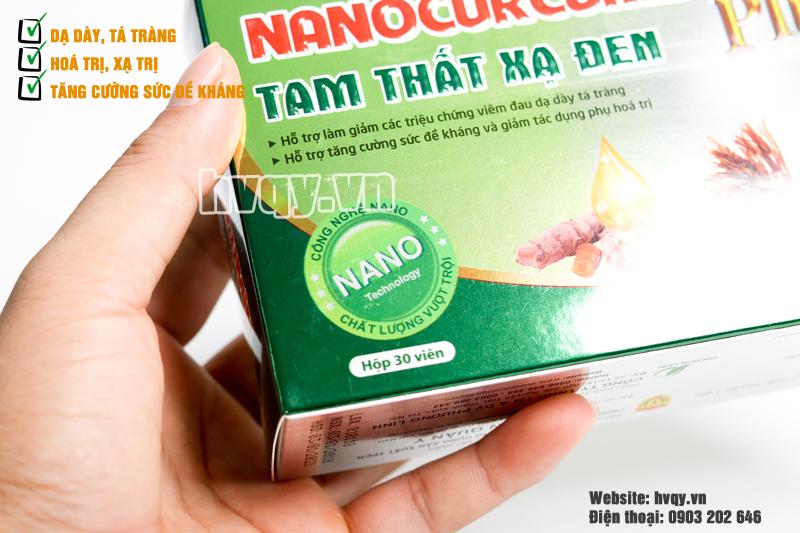 Bộ 2 hộp Nano Curcumin Tam Thất Xạ Đen Plus