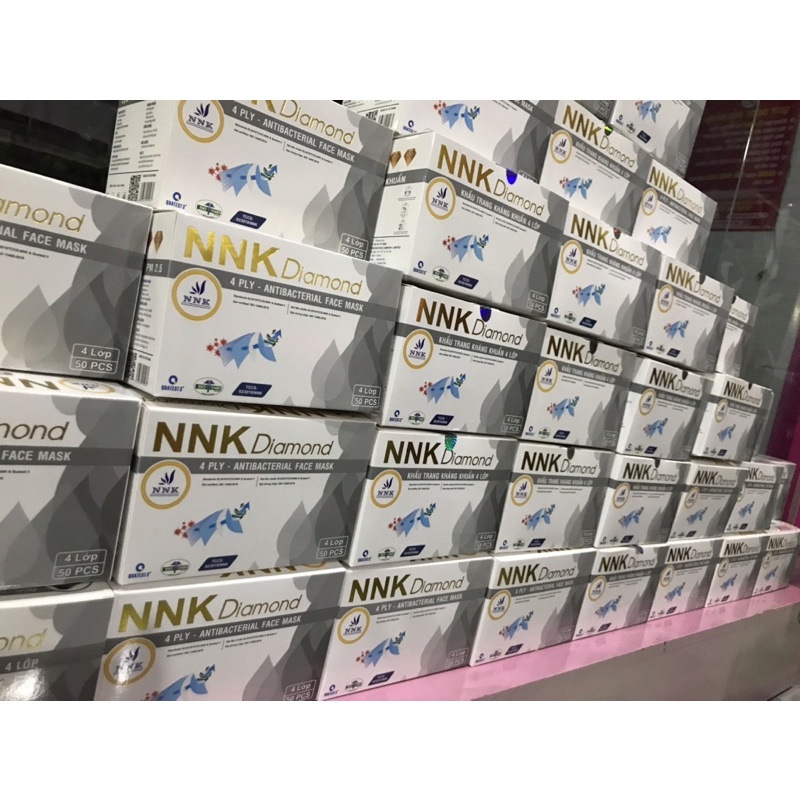Khẩu trang kháng khuẩn 4 lớp NNK diamond