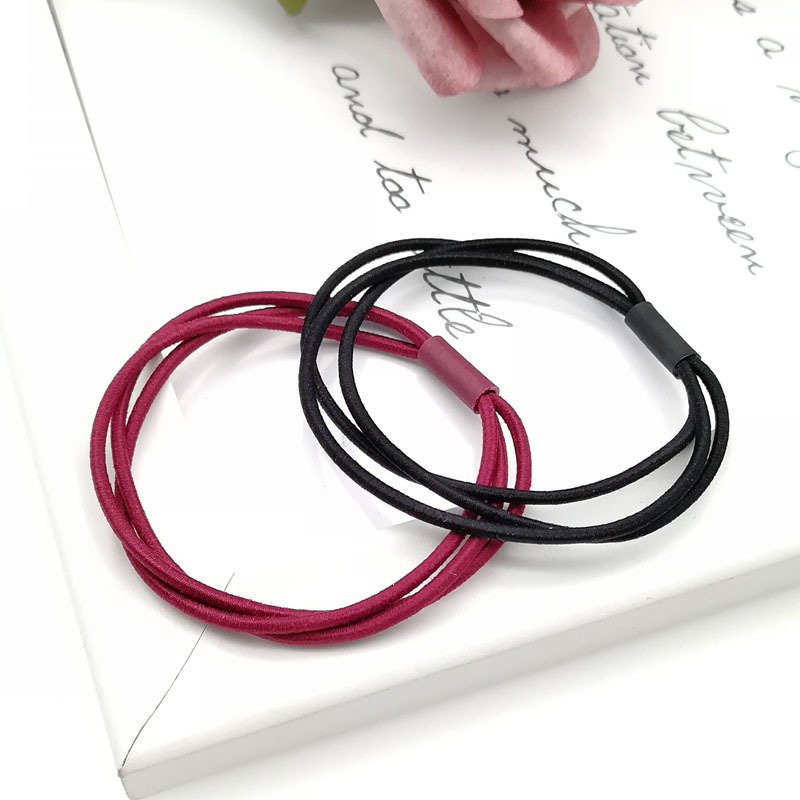 Combo 10 cột tóc thun 3 sợi đơn giản ( hàng siêu bền ,siêu rẻ)