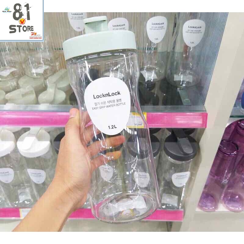 Bình nước Lock&Lock Easy Grip. dung tích 1.2L HAP813