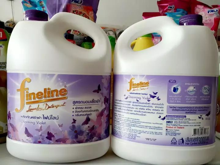Combo 4 can nước giặt Fineline đậm đặc siêu thơm can 3 lit