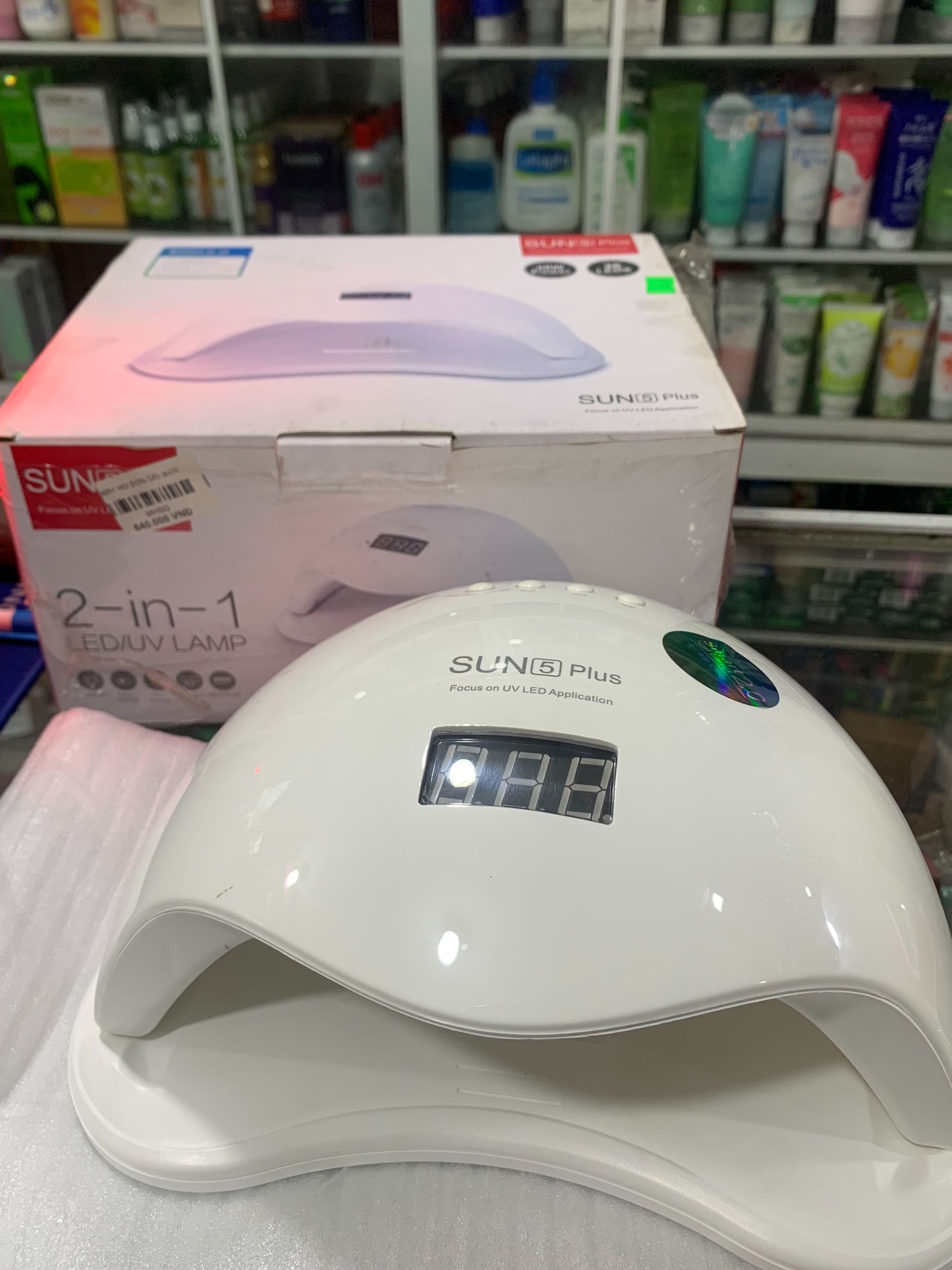 Máy hơ sơn gel sun 5 plus 48w