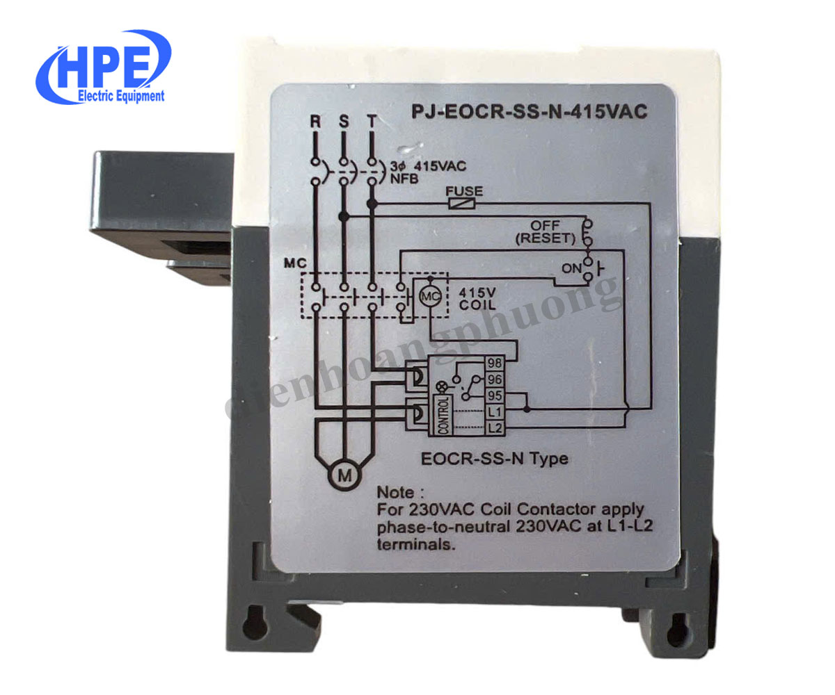 Relay điện tử EOCR-SS