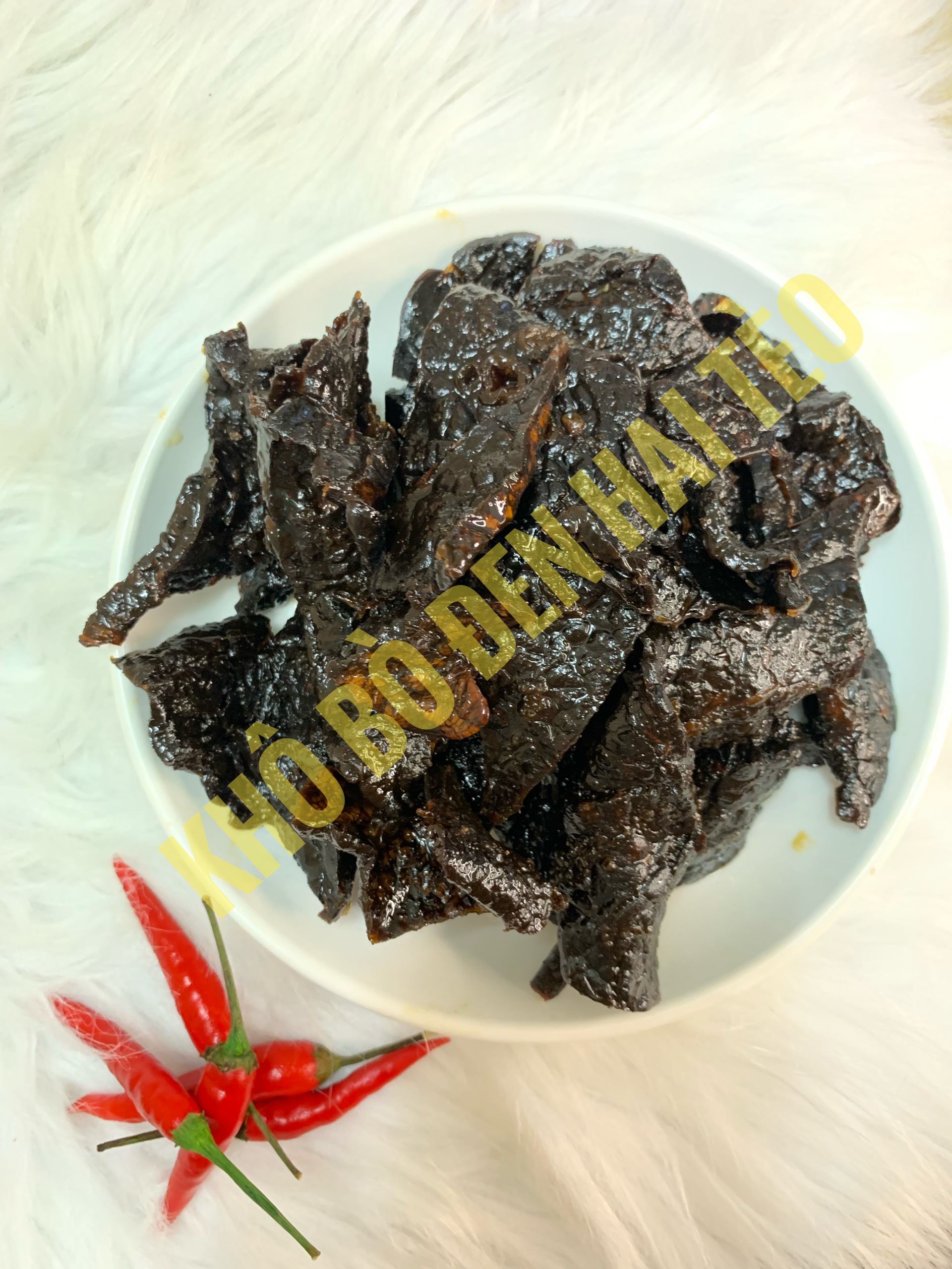 Khô bò đen 500g