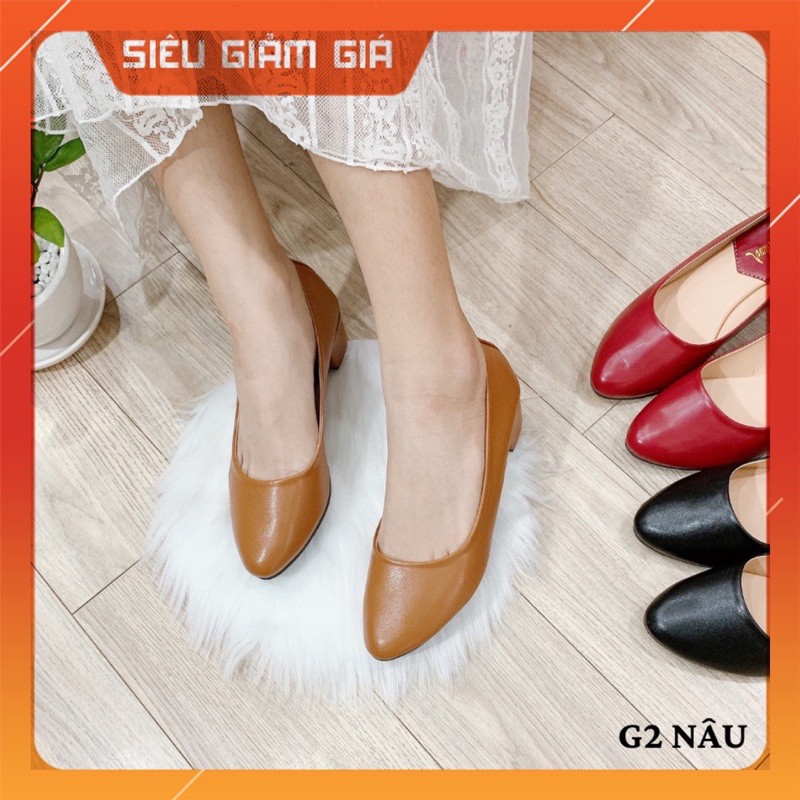 Giày Búp Bê Nữ 3cm Xinh Xắn