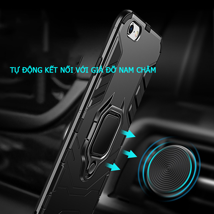 [TẶNG KÍNH CƯỜNG LỰC FULL MÀN] Ốp lưng iPhone 6 Plus / 6S Plus chống sốc siêu bền / Ốp chống iPhone 6S Plus Batman / Case iP6s Plus
