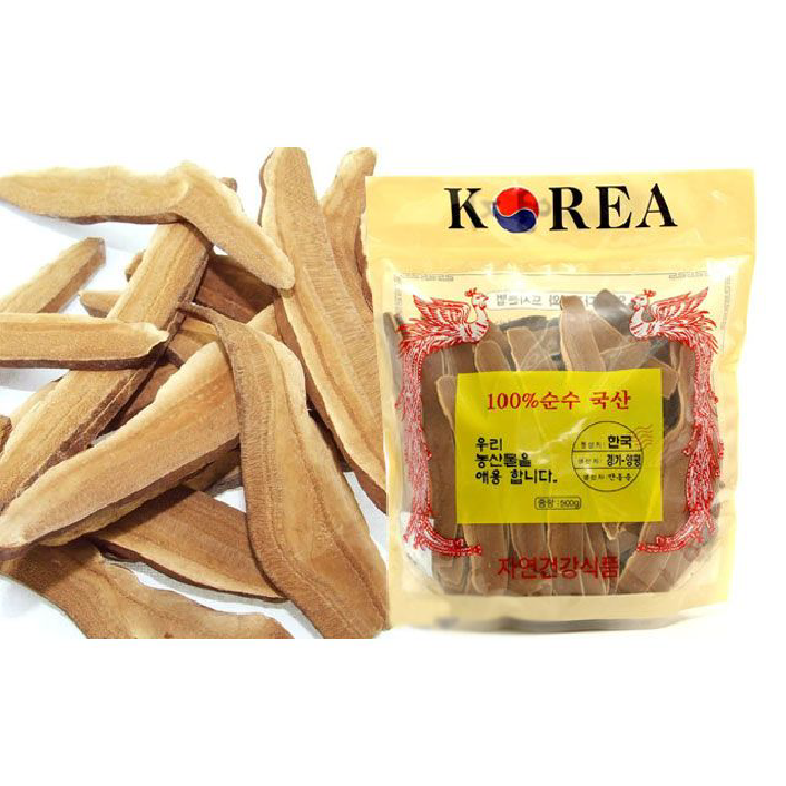 [HCM]Nấm linh chi thái lát Hàn Quốc bịch 500g