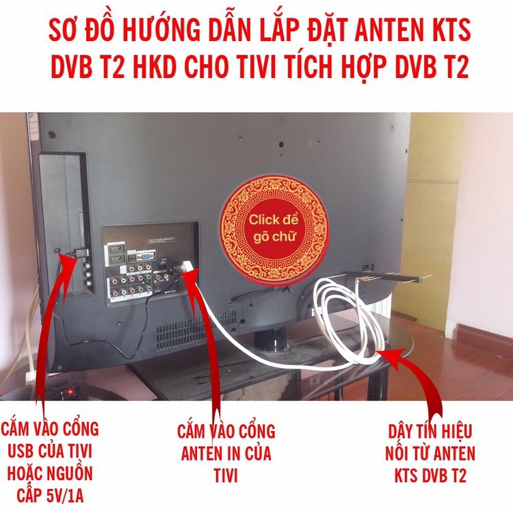 ANTEN ĐẦU THU KTS 113