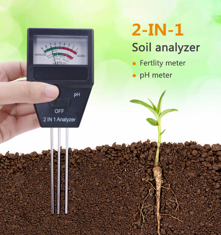 RCYAGO 2PC Máy đo pH nước đất bút đo độ ph nước máy đo ph đất đo ph nước hồ cá máy đo ph đo ph đất máy đo độ phì nhiêu của đất