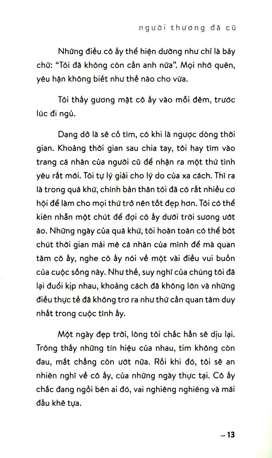 Sách-Người thương đã cũ
