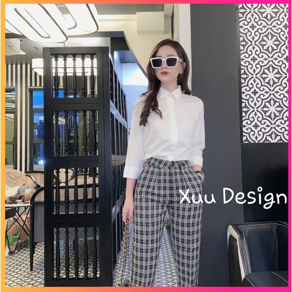 ❤[ GIẢM SÂU 50% ] ❤ Áo Sơ Mi Trắng Trơn Basic Oversize Nam Nữ Học Sinh R43