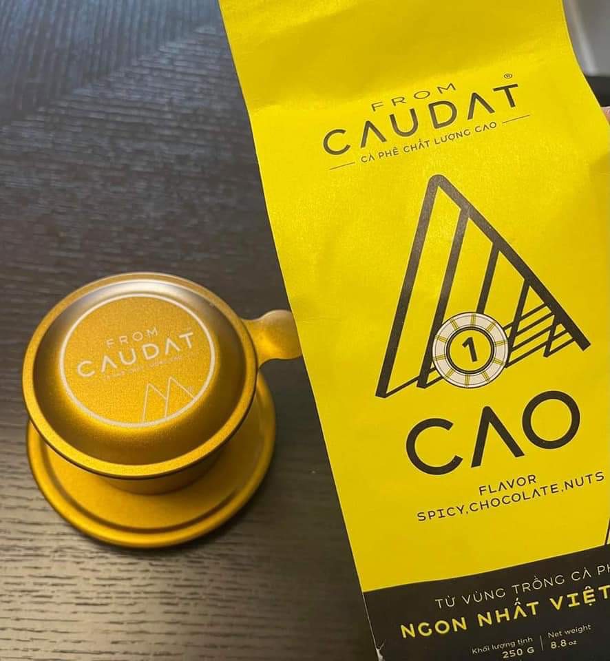 Phin nhôm cao cấp thương hiệu From Cầu Đất (FROM CAU DAT COFFEE)