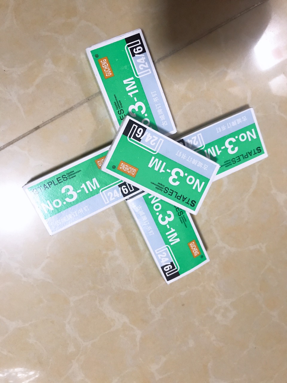 Hộp 20 thanh Đạn ghim dập số 3_1m( dành ghim to)