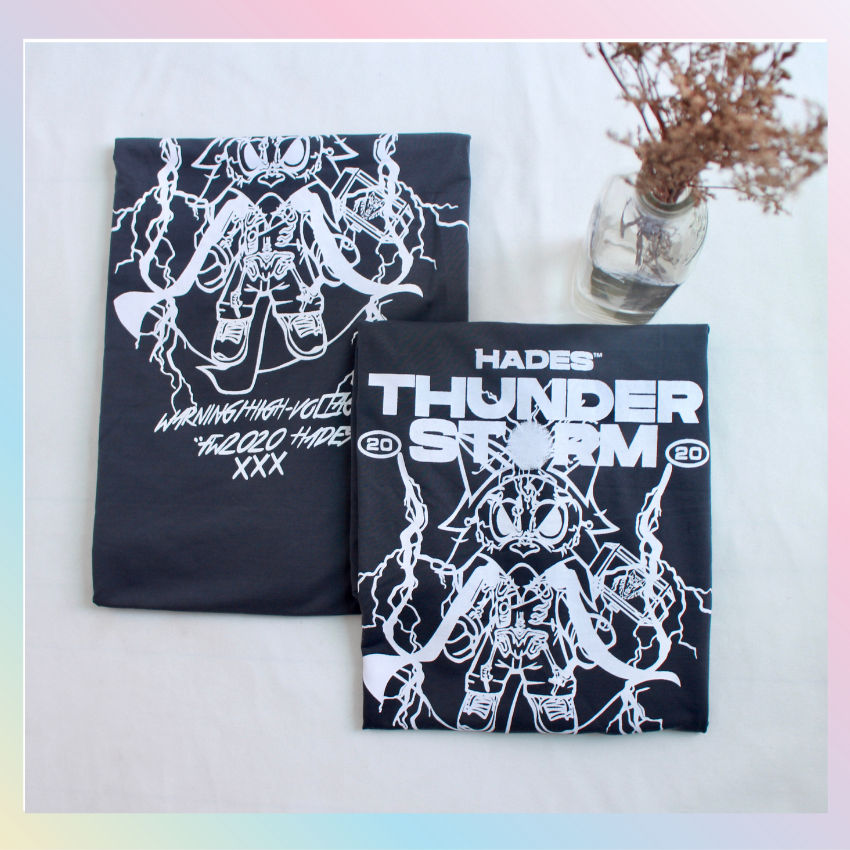 Áo thun unisex form rộng hades thunder