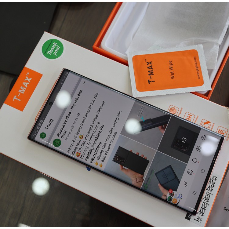 [ SALE] Kính Cường Lực T-Max Uv Dành Cho Note 20 Ultra / Note 9 / Note 10 Plus / S10 Plus/ S20 Plus/ S20 Ultra
