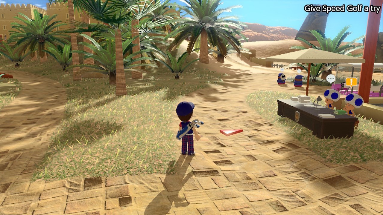 Đĩa Game Nintendo Switch : Mario Golf : Super Rush EU