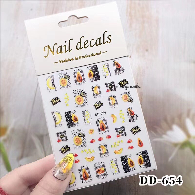 Miếng stick dán mong siêu cute dành cho NAil