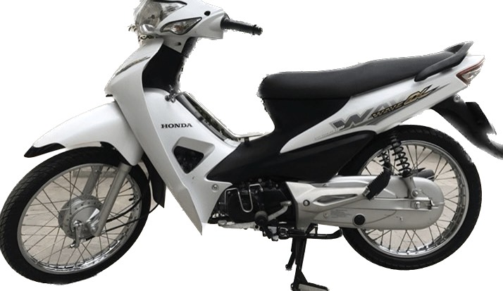 Baga giữa lưới đen xe Wave RS-100 đời 2006-2016 - S100