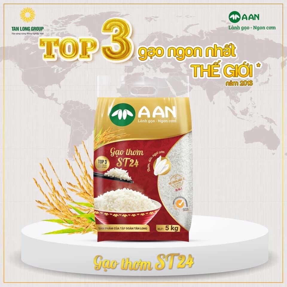Gạo ST24 ( Túi 5kg ) Tân Long