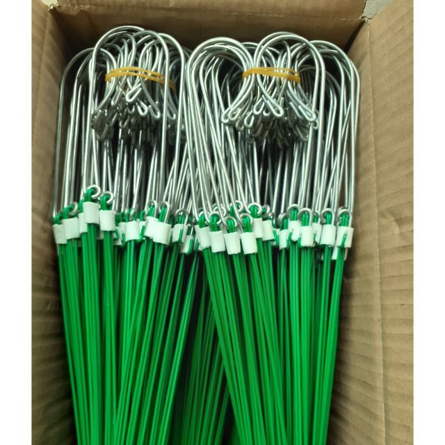 20 móc bọc nhựa treo lan 80cm