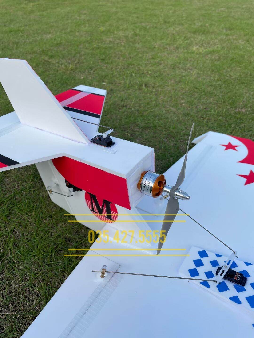 Kit thủy phi cơ xôp mmp sải 74cm đã sơn