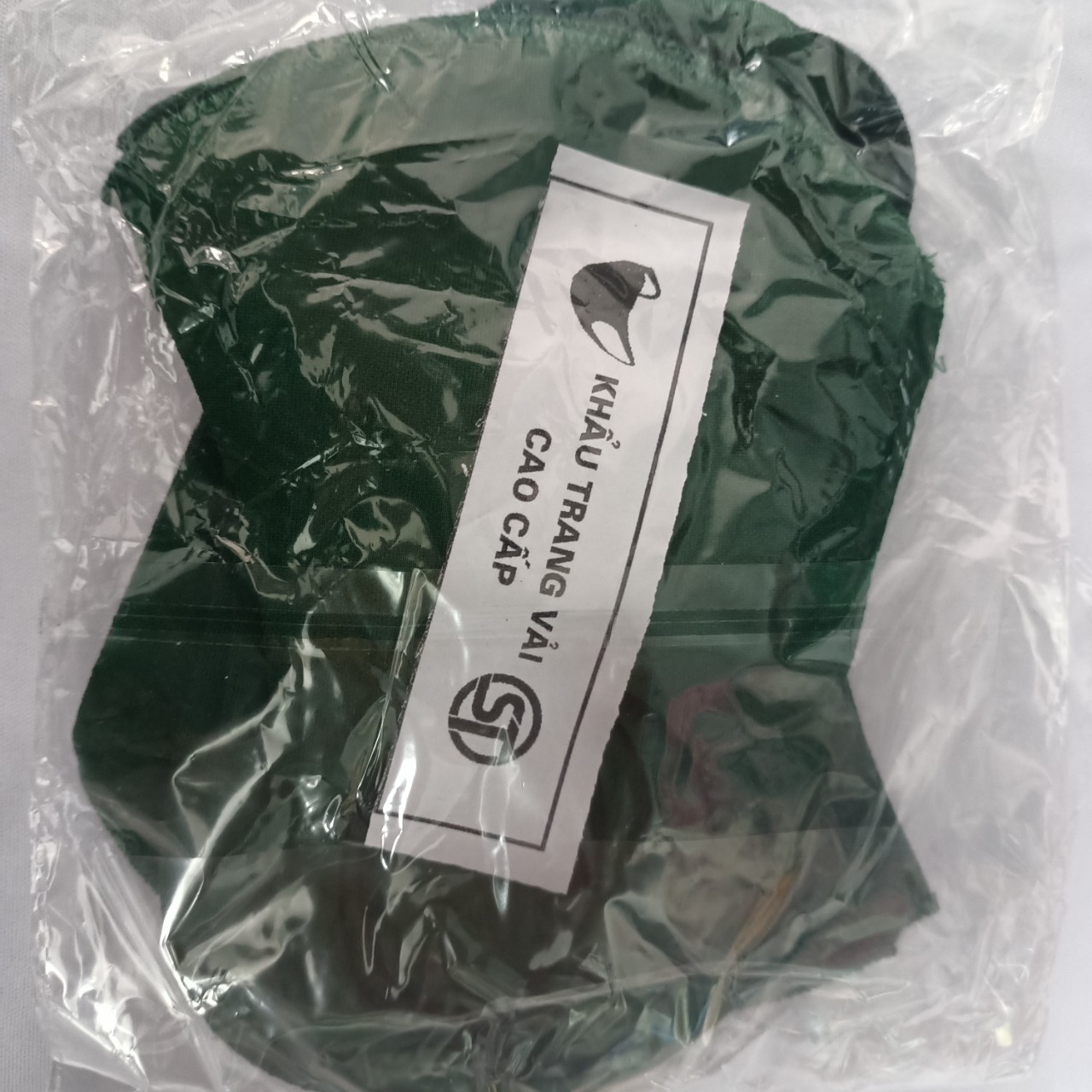 [HCM]Combo 10 khẩu trang vải su (poly 2 da) cao cấp