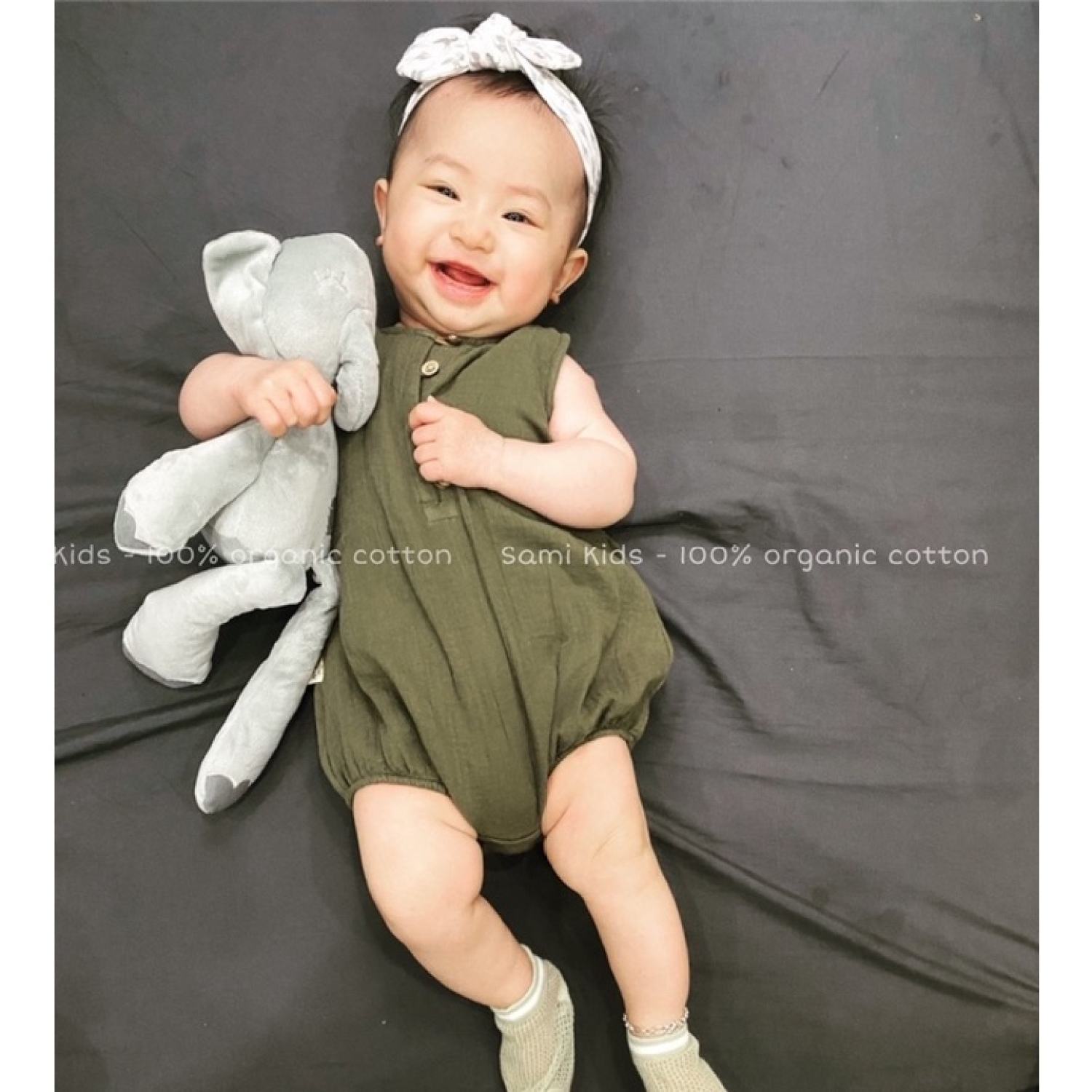 Body suit xô siêu thoáng cho bé