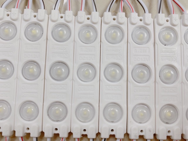 Led hắt 3 bóng mắt lồi điện 12v ( vỉ 20 bóng)