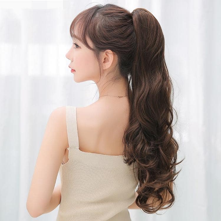 Ngoạm tóc giả xoăn lơi 60cm
