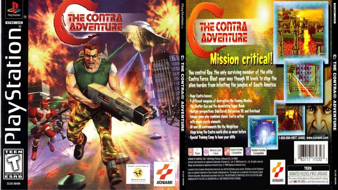 [HCM]game ps1 contra the adventure