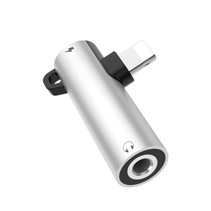 [HCM]Đầu chuyển đổi từ 1 cổng Lightning sang 1 cổng Lightning + Jack 3.5mm