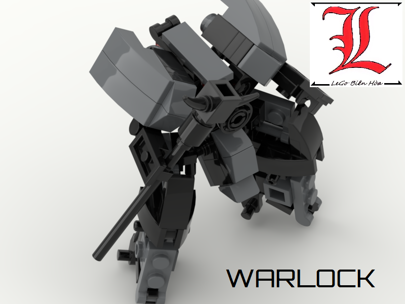 Đồ chơi lắp ráp Robot Warlock