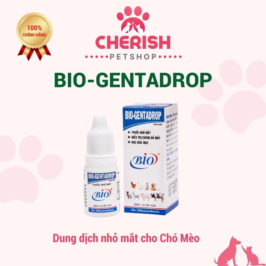 Bio Gentadrop - Dung dịch nhỏ mắt cho Chó Mèo Chai 10ml
