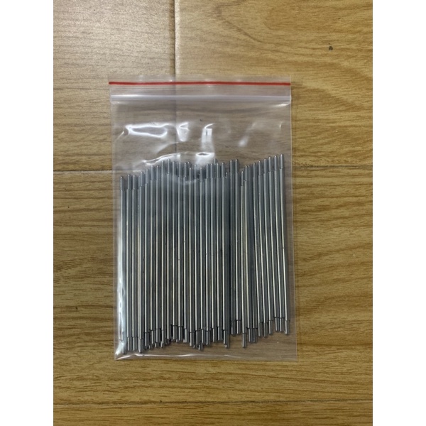 Kim hàn mạ Niken lệch tâm 10cm 2 đầu bo tròn đường kính 2,35mm