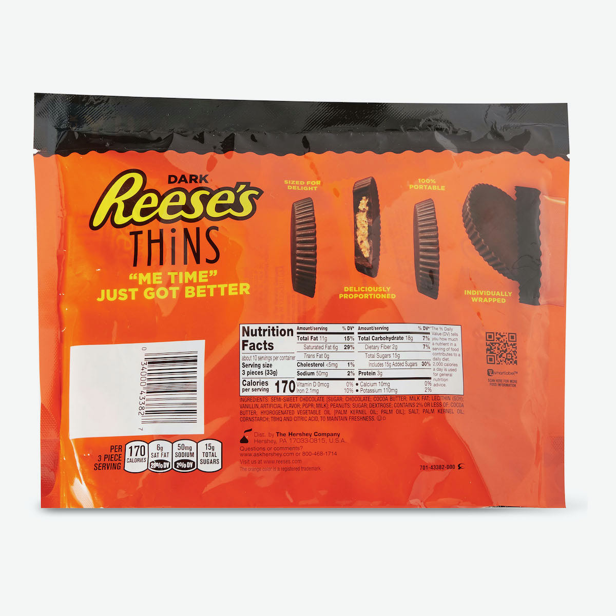 Socola Reeses Bơ Đậu Phộng Đắng Lớn 341g - Socola Mỹ