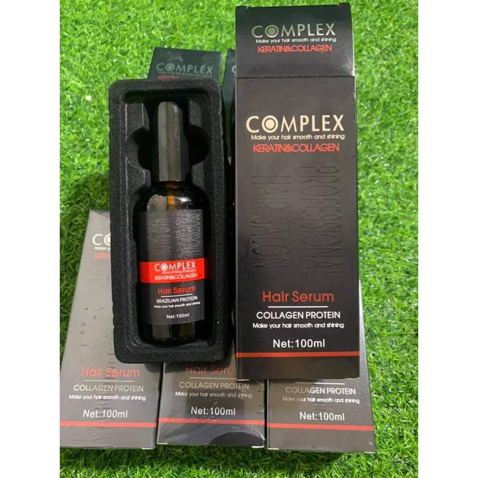 Lọ tinh dầu dưỡng tóc chuẩn salon complex dưỡng tóc phục hồi tóc hư tổn 100ml