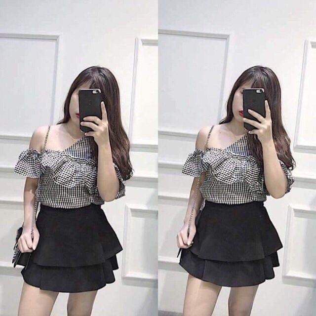 Chân váy 2 tầng tiểu thư Sang Chảnh
