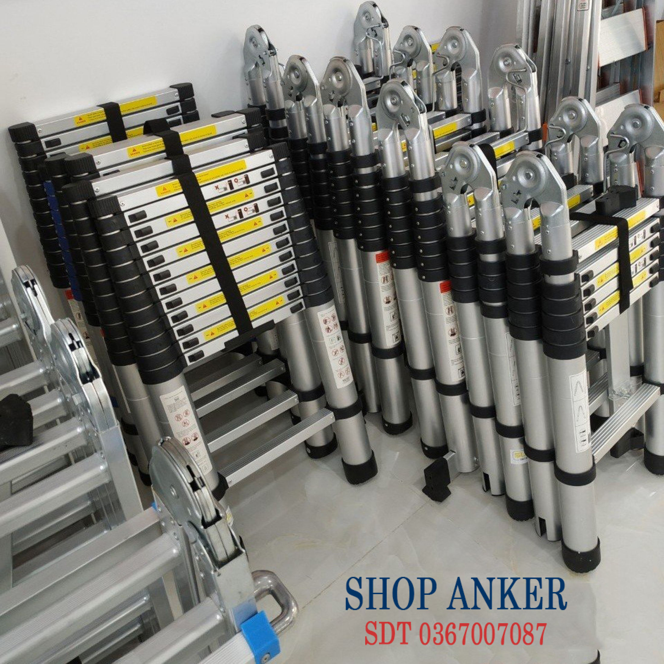 [FREESHIP - GIÁ SỈ] Thang Nhôm Rút Đơn DAKITA DKT - 138 Chiều Cao ( 2 Loại 3M2 - 3M8 ) Hàng Chính Hãng Công Nghệ Nhật Bản - Hàng Siêu Bền Chịu Đựng Lên Tới 300Kg - Cam Kết Bảo Hàng Lên Tới 2 Năm