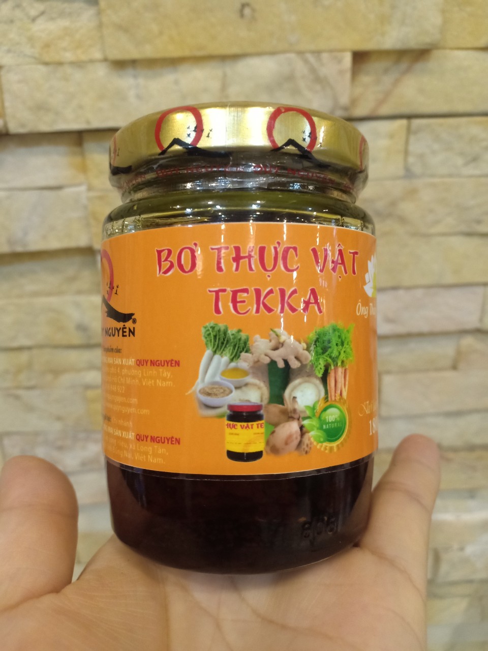 Bơ Thực Vật Tekka -Quy Nguyên 180G